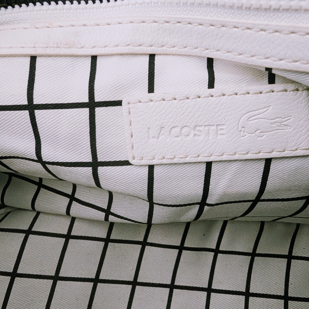 LACOSTE MID Size OverNight WEEKEND Bag Black - Picture 3 of 7
